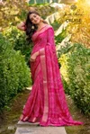 Cruise Vol 4 By Kashvi Marshmello Silk Wholesale Bandhej Saree In India